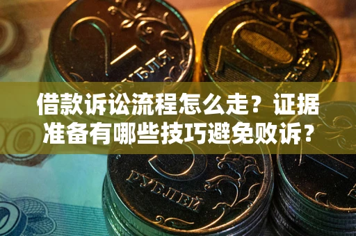 武汉借款诉讼流程怎么走？证据准备有哪些技巧避免败诉？