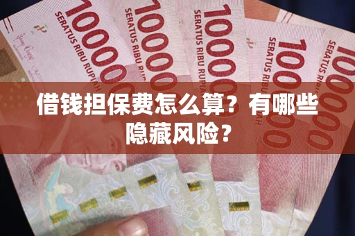武汉借钱担保费怎么算？有哪些隐藏风险？