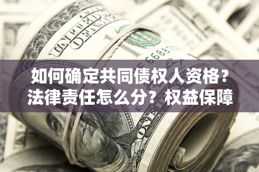武汉如何确定共同债权人资格？法律责任怎么分？权益保障技巧揭秘！