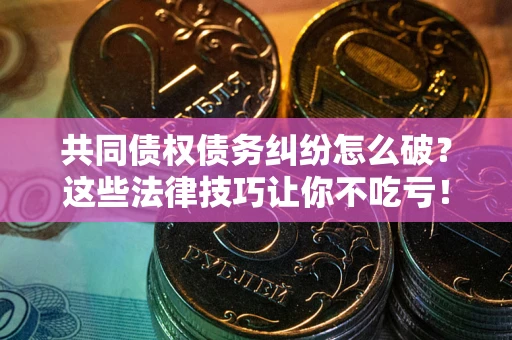 武汉共同债权债务纠纷怎么破？这些法律技巧让你不吃亏！