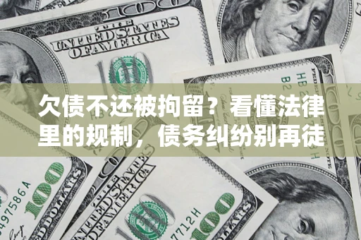 武汉欠债不还被拘留？看懂法律里的规制，债务纠纷别再徒劳奔波