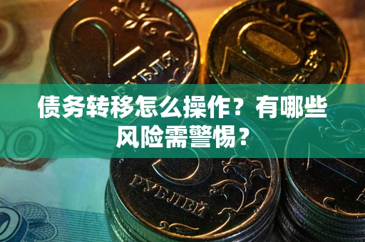 武汉债务转移怎么操作？有哪些风险需警惕？