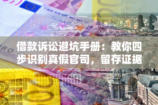 武汉借款诉讼避坑手册：教你四步识别真假官司，留存证据不踩雷