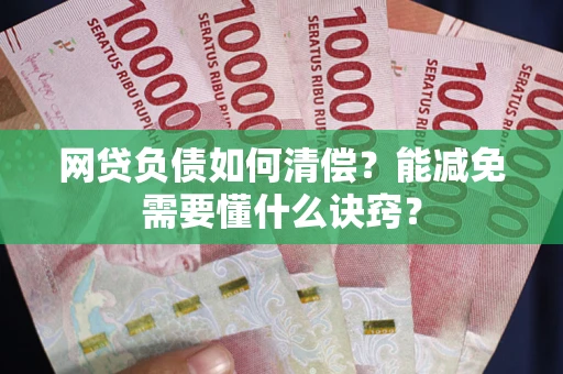 武汉网贷负债如何清偿？能减免需要懂什么诀窍？