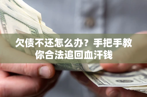 武汉欠债不还怎么办?手把手教你合法追回血汗钱 武汉欠债不还怎么办?手把手教你合法追回血汗钱