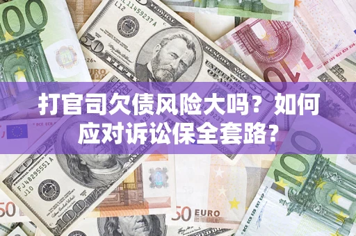 武汉打官司欠债风险大吗？如何应对诉讼保全套路？