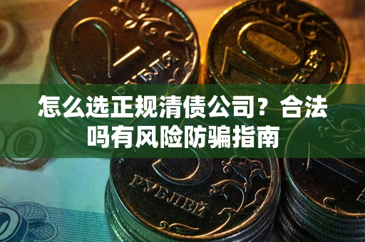 武汉怎么选正规清债公司？合法吗有风险防骗指南