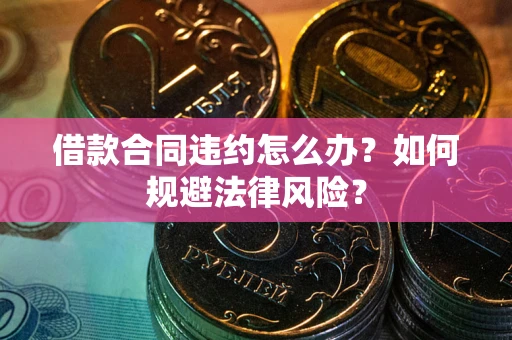 武汉借款合同违约怎么办？如何规避法律风险？